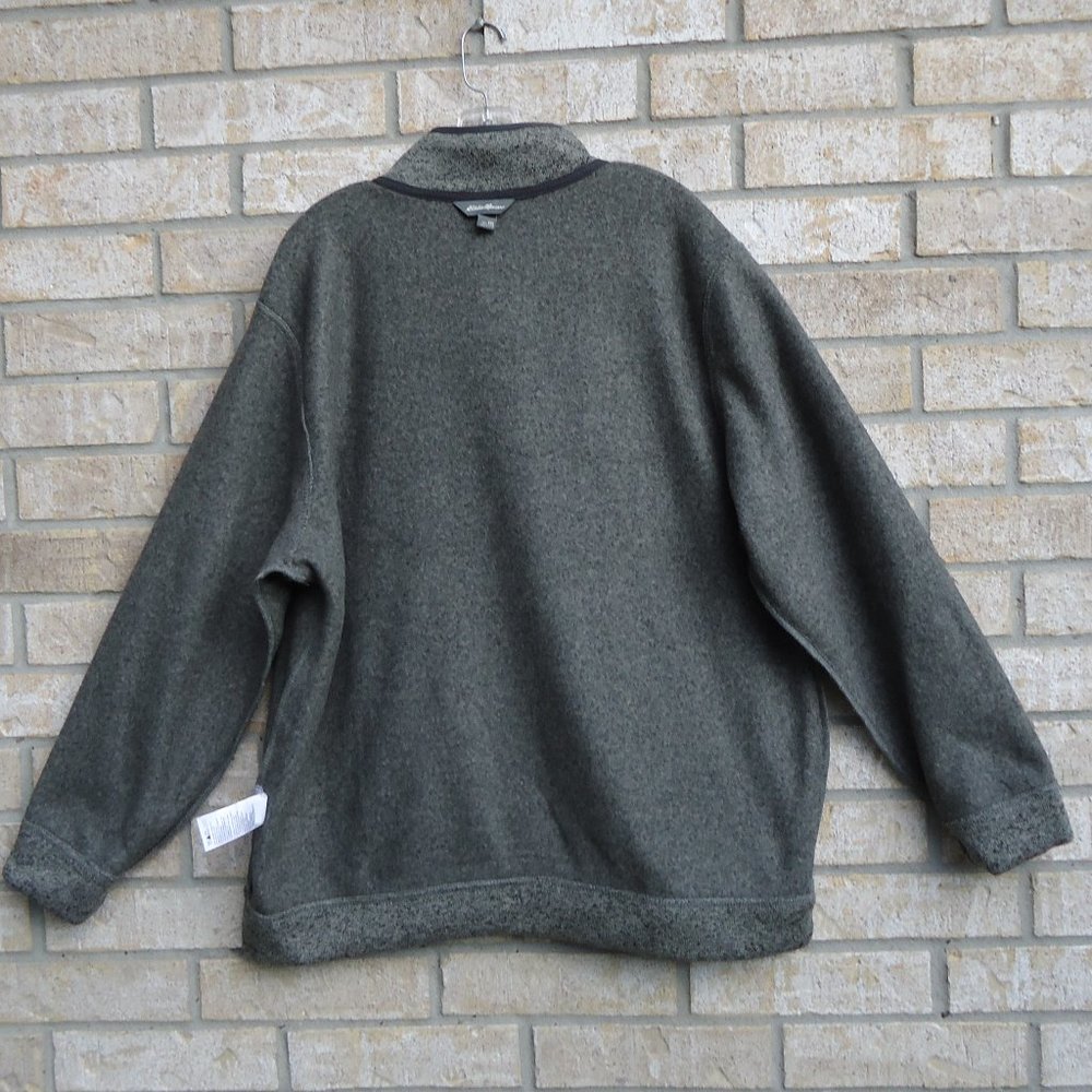 NWOT. SIZE XXL. Eddie Bauer Radiator fleece snap mock pullover. - Picture 5 of 16
